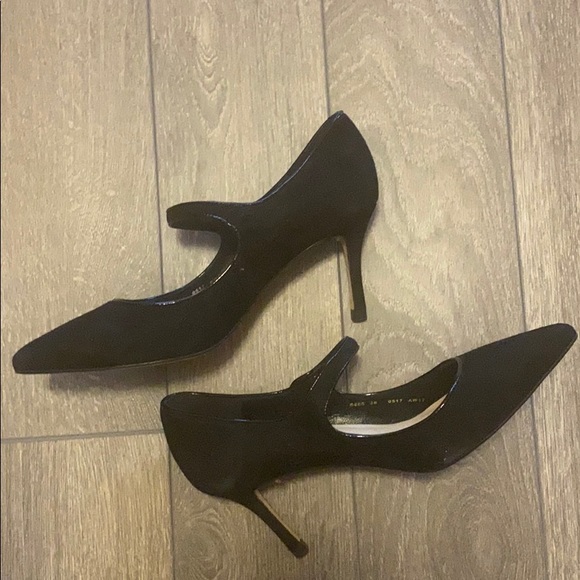 L.K. Bennett London suede Mary Jane pumps - Picture 2 of 5